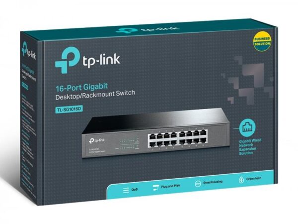 TP-LINK Switch Gigabit a 16 porte TL-SG1016D