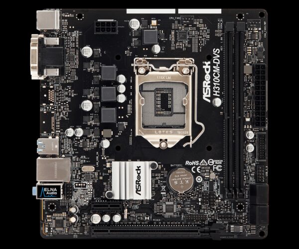 Scheda Madre ASRocK H310CM-DVS - immagine 2