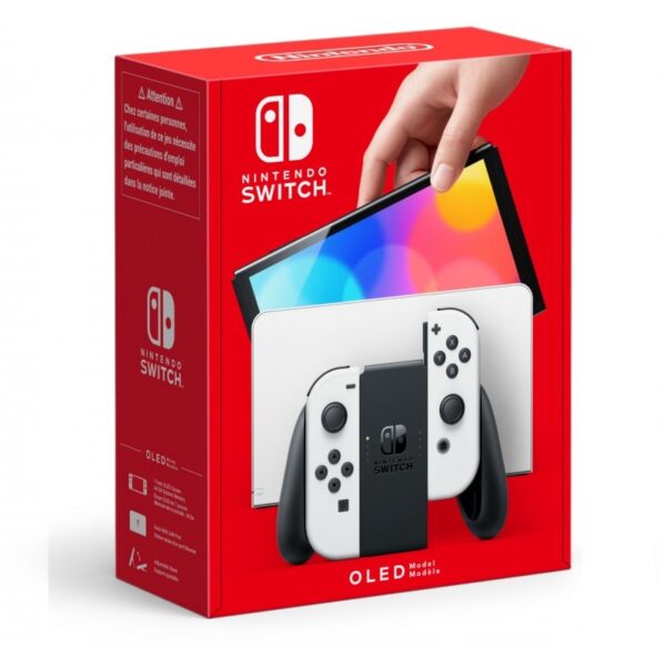 NINTENDO SWITCH CONSOLE Modello OLED Bianco/Nero