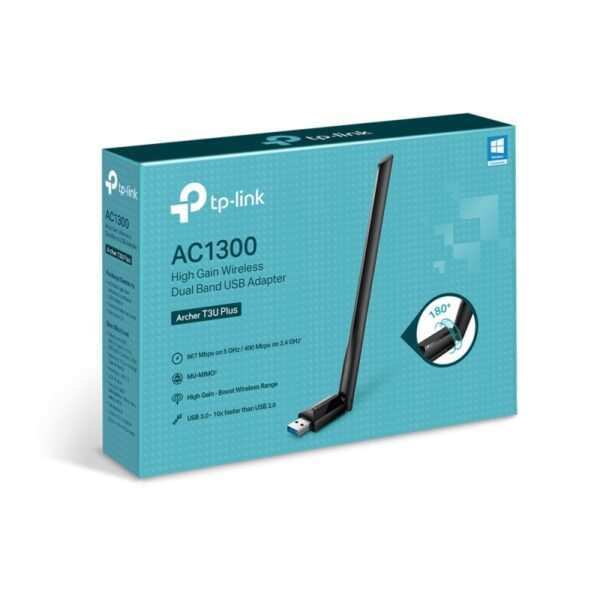 Chiavetta USB 3.0 WiFi AC1300 TP-Link Archer T3U Plus