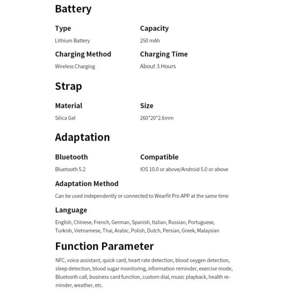 Smart Watch HW3 Pro - immagine 2