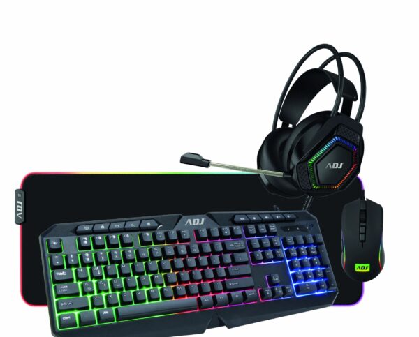 Kit 4in1 Tastiera/Mouse/Cuffia/Pad ADJ HULK