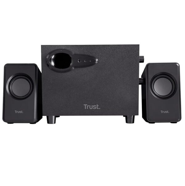 Set Altoparlanti 2.1 Subwoofer, Trust Avora, Potenza di 18W di Picco e 9W RMS, Nero - immagine 4
