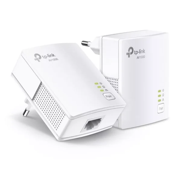 Kit adattatore Di rete Tp-link TL-PA717 Powerline 1000Mbps senza Wlan Bianco [TPL]