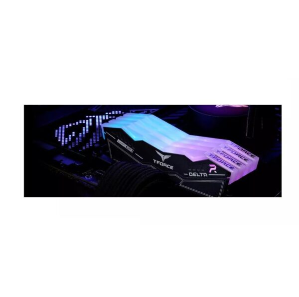 DDR5 32GB KIT 2x16GB PC 6400 Team T-Force Delta RGB - immagine 6