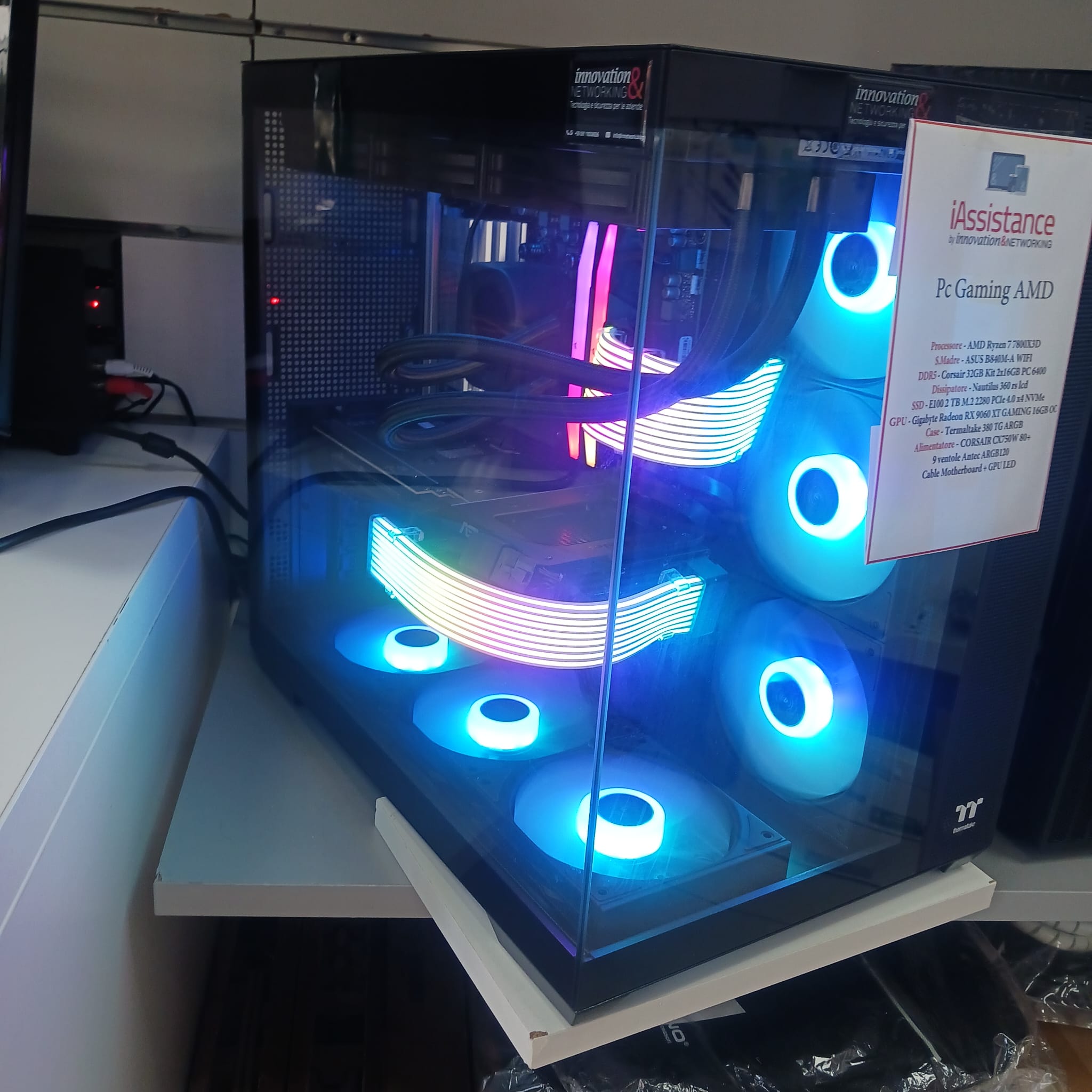 Pc Gaming AMD Ryzen 7 7800X3D 9060 16gb